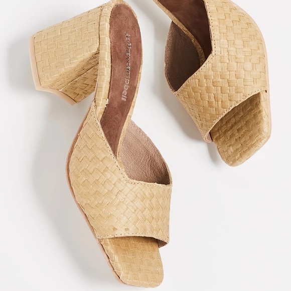 Jeffrey Campbell Mélange Heeled Slide Sandals - Picture 11 of 11